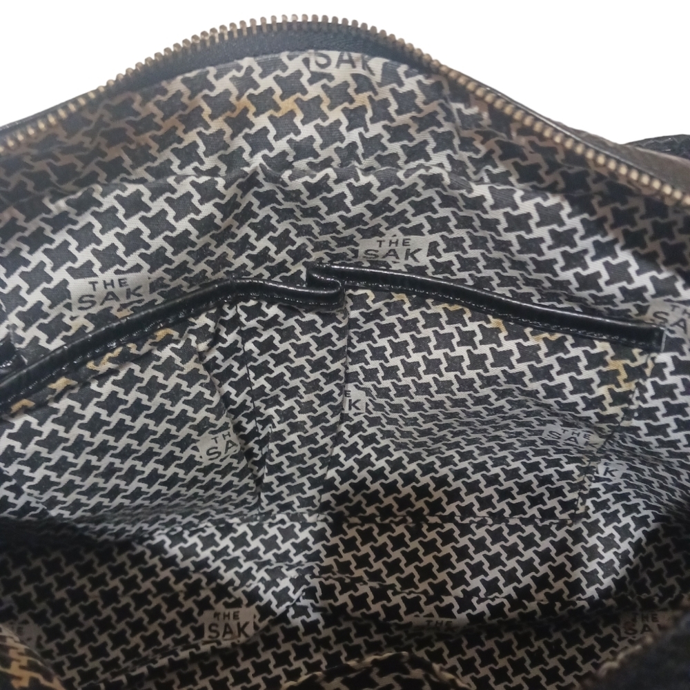 The Sak Unique Patent Leather Shoulder Bag - Picture 6 of 16
